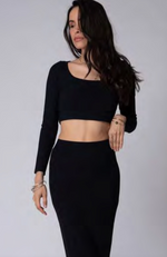 Ventanas Rib Top Black
