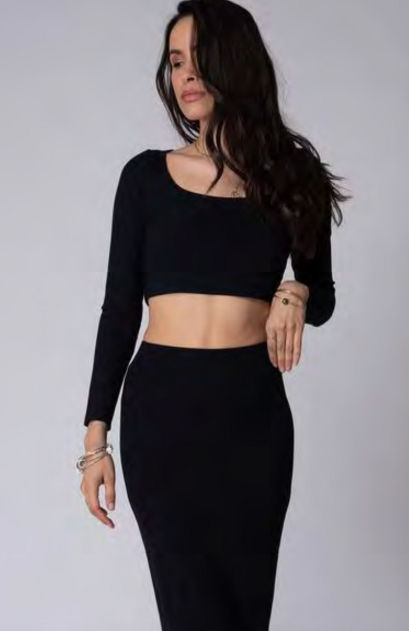 Ventanas Rib Top Black